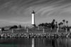 Long Beach Harbor, Ca Lighthouse by Walter Holt