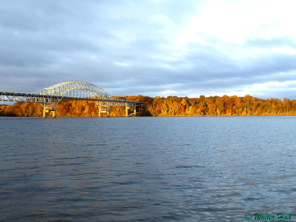 Hatem Bridge in Fall