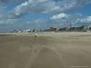 windy day at scheveningen beach by dj de mos