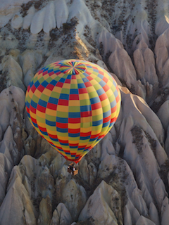 Ballooning in Cappadocia