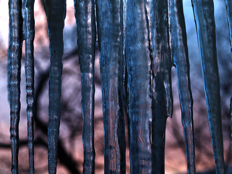 Icicle Sunset