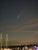 Comet Neowise over Lake Champlain by Eben Gay