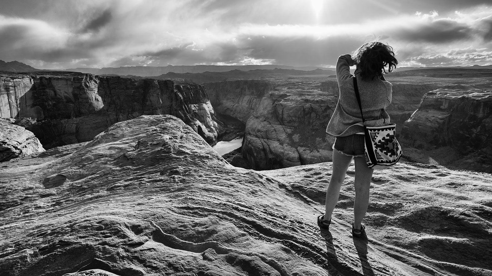 On top of the canyon