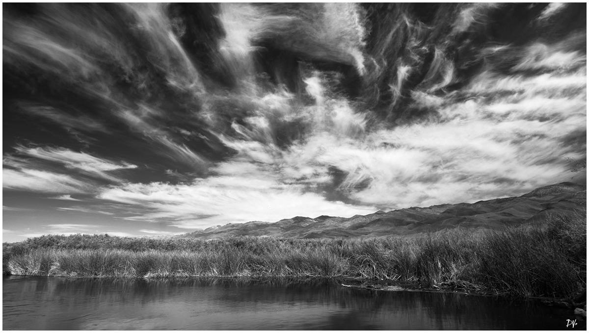 At river's edge