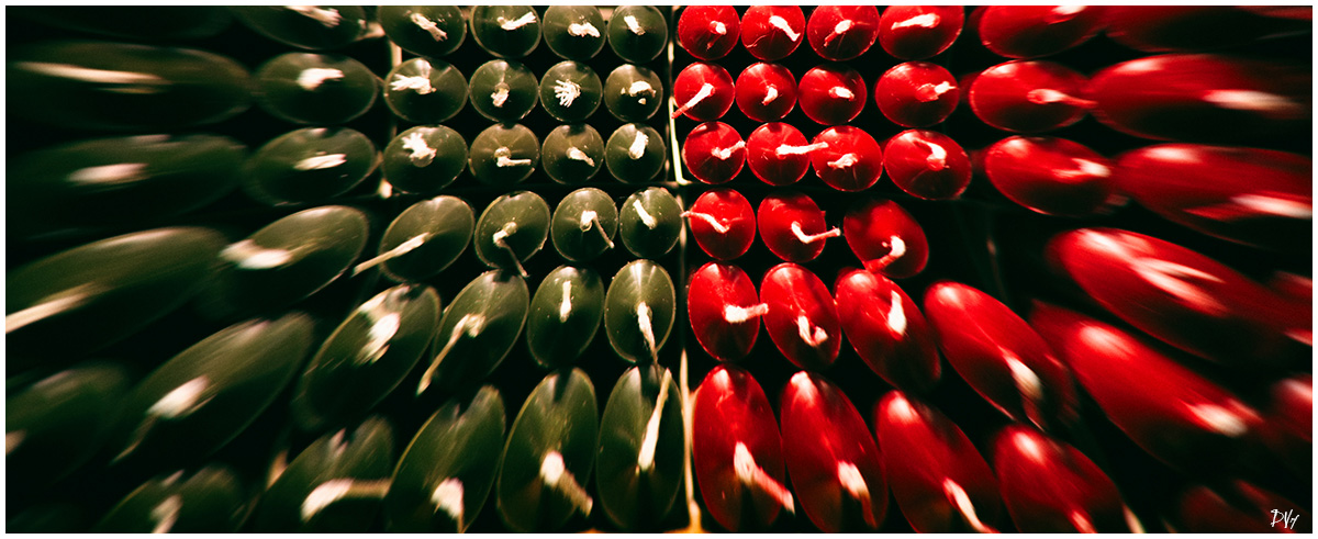 Red and green